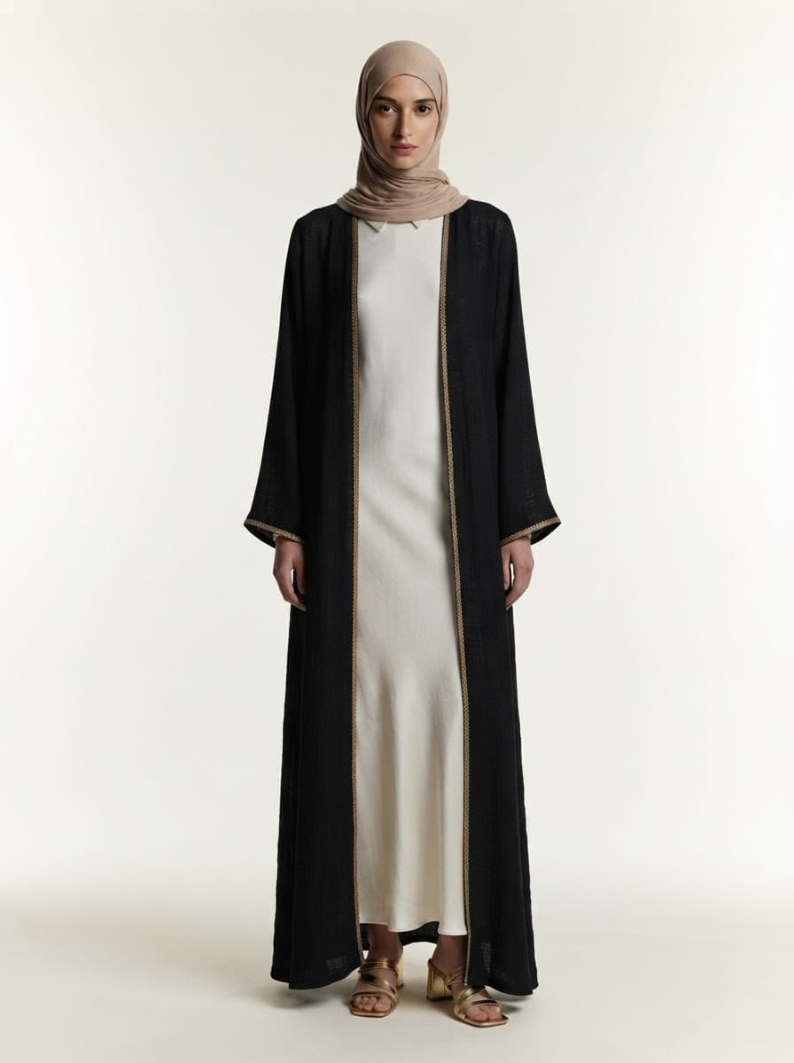 Tall · hijab · medium skin